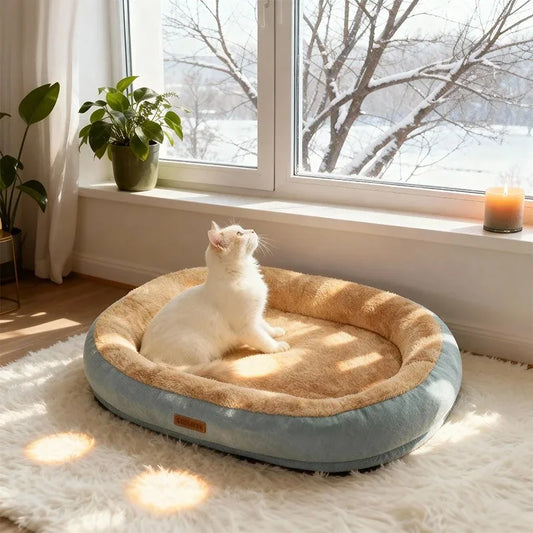 Winter Warm Small Dog Kennel Sleeping Puppy - MyPetDollar.com