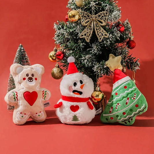 Christmas Cute Dog Plush Toys Interactive - MyPetDollar.com