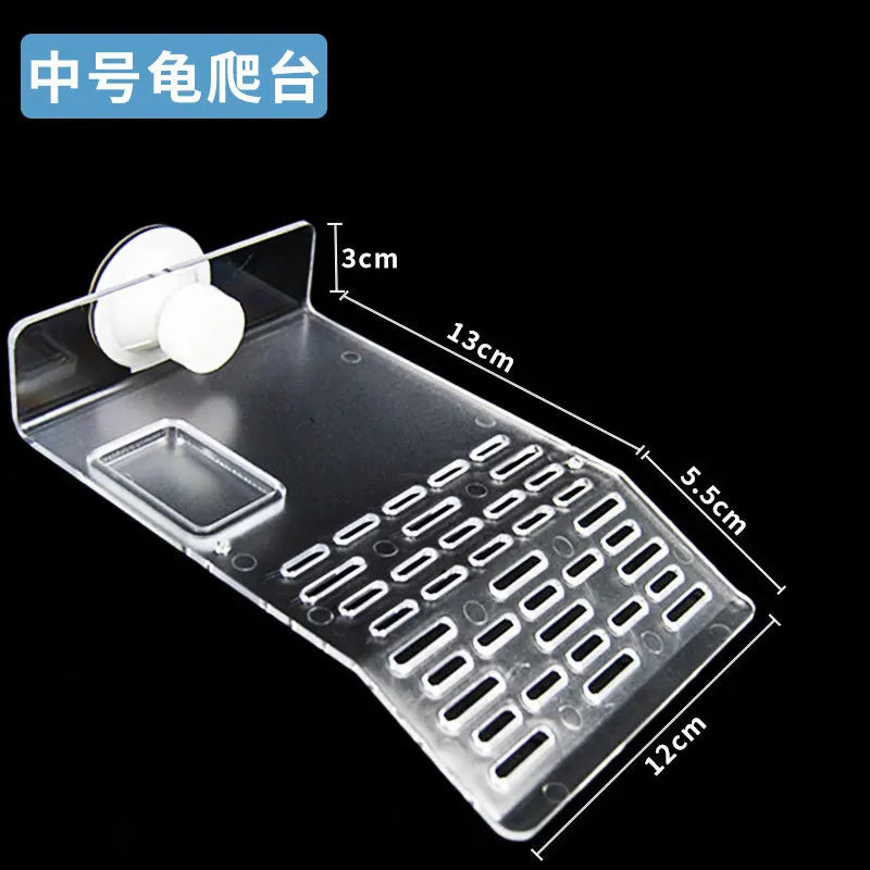 Floating Turtle Basking Platform Climbing Ramp