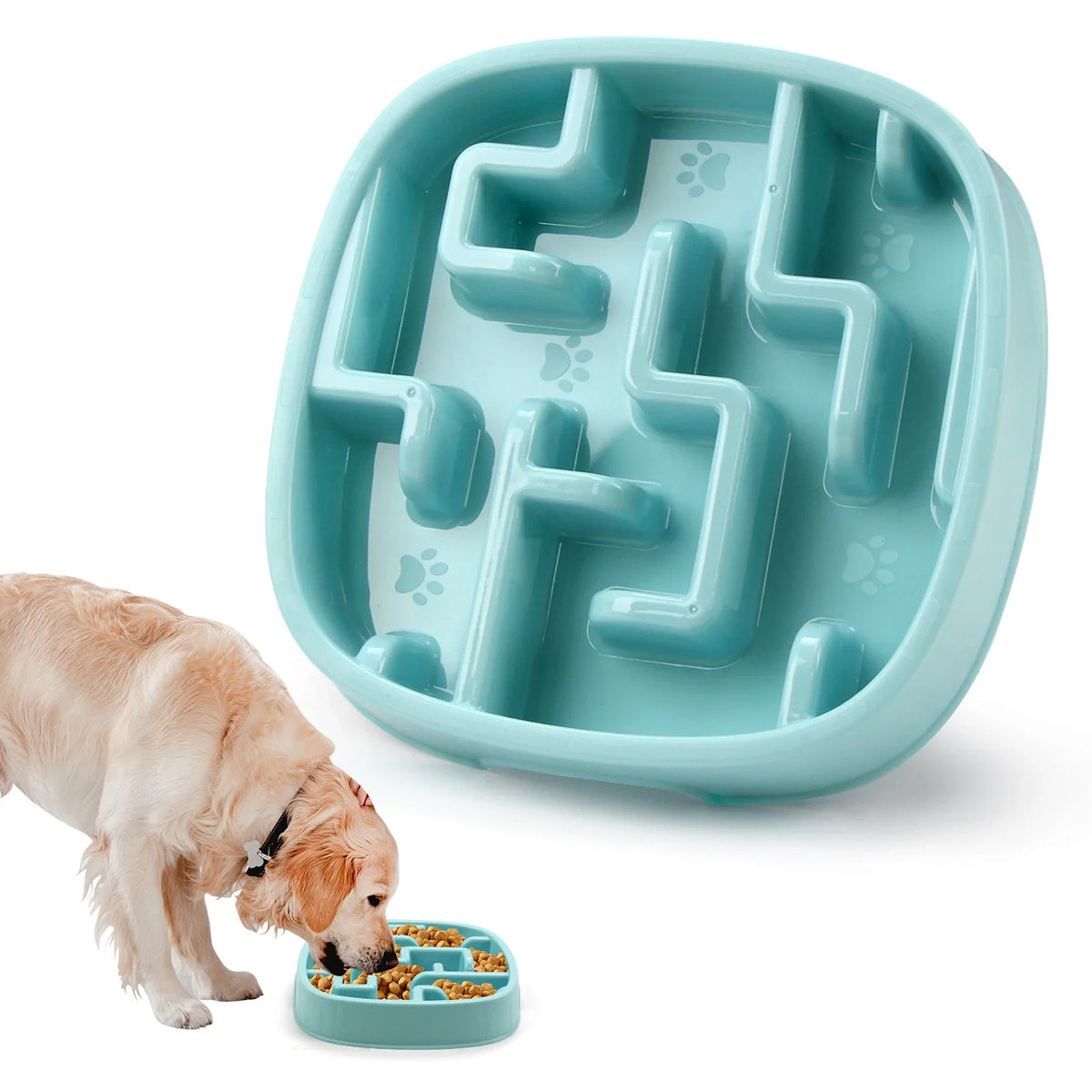 Pet Supplies Dog & Cat Anti Choking Feeding Food Bowls