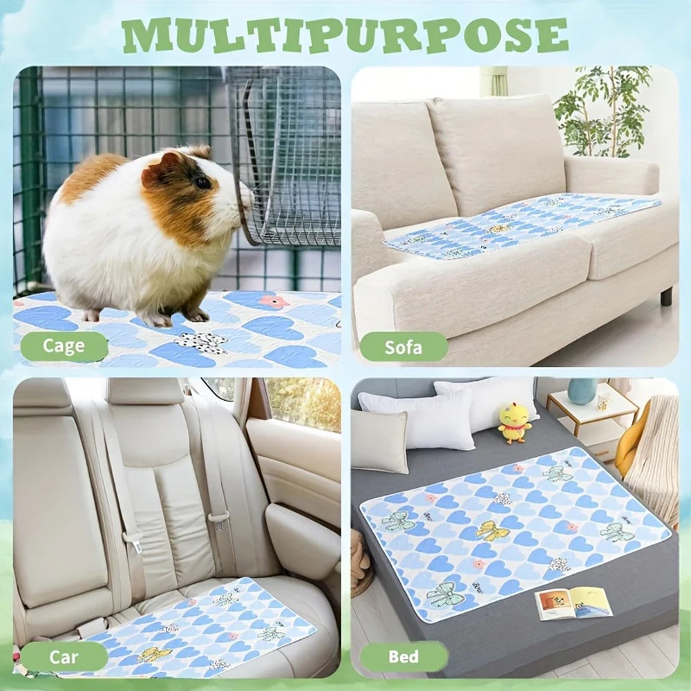 1PC Print Guinea Pig Pee Pad Reusable Cage - MyPetDollar.com