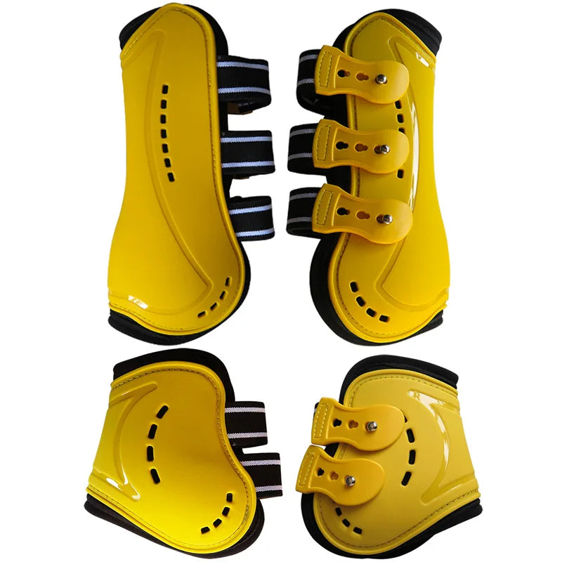 4 Pcs/Set Horse Leg Guard PU Shell Horse - MyPetDollar.com