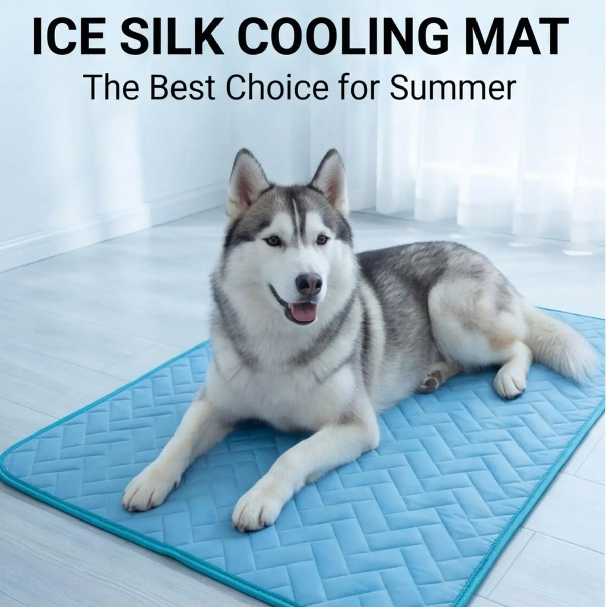 Pet Cooling Mat Pet Ice Silk Cold Pad Dog - MyPetDollar.com