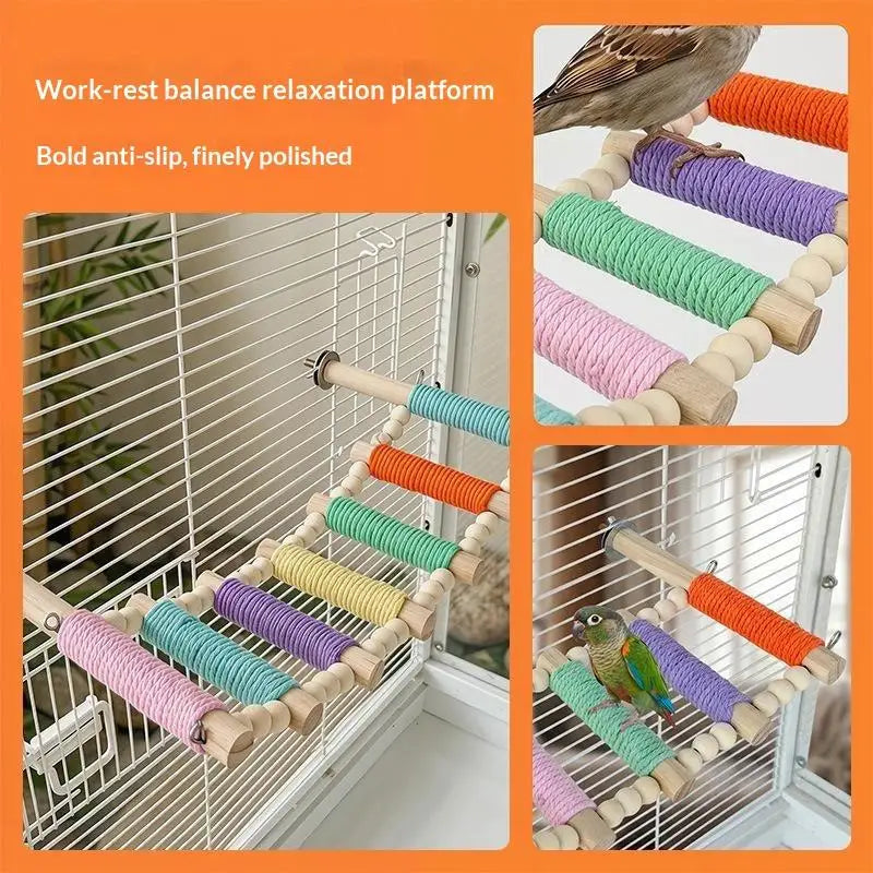 Parrot Climbing Ladder 1Pcs Interactive Rope - MyPetDollar.com