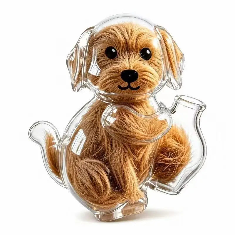 Fridge Magnet Cat Hair Keepsake Clear Storage Box – 8 Colors