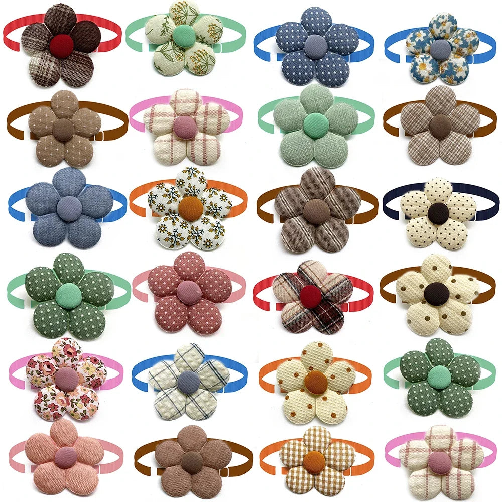 50/100pcs Small Dog Cat Bowties Neckties - MyPetDollar.com