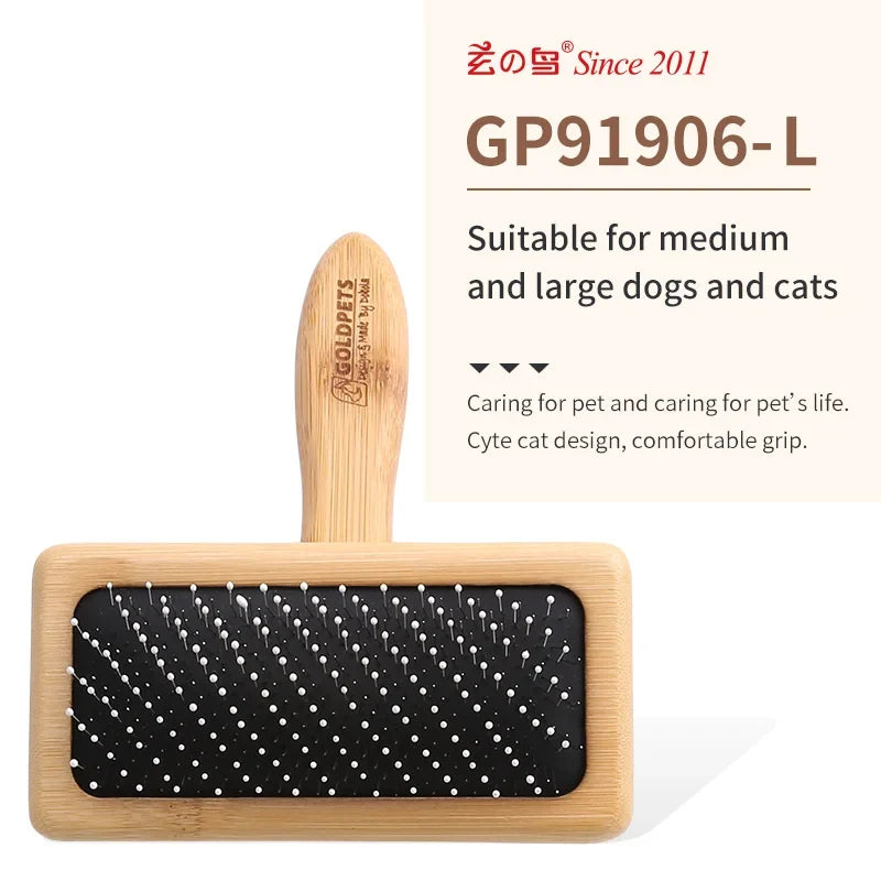 Fenice Professional Beauty Needle Grooming Comb for Dogs