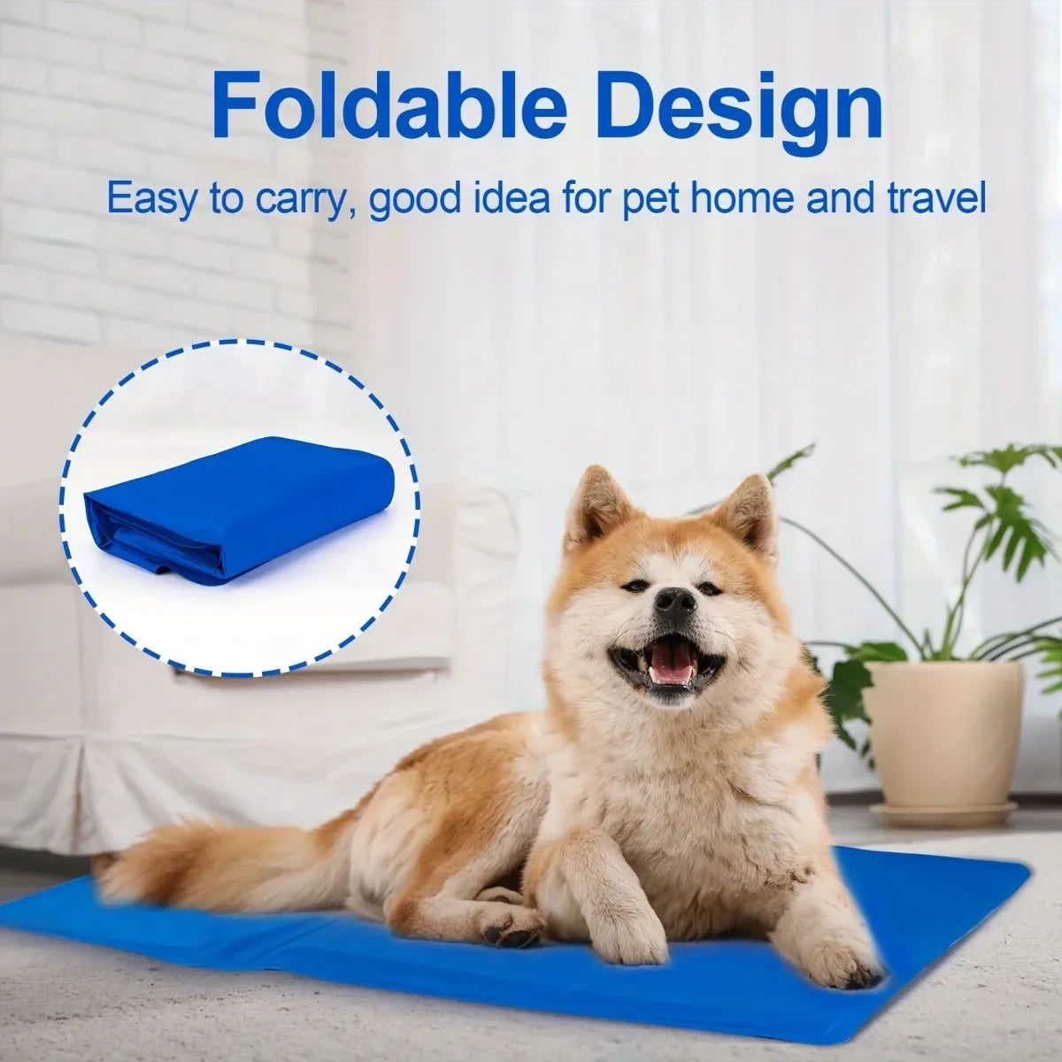 Summer Gel Pet Cooling Bed Mat Wear - MyPetDollar.com