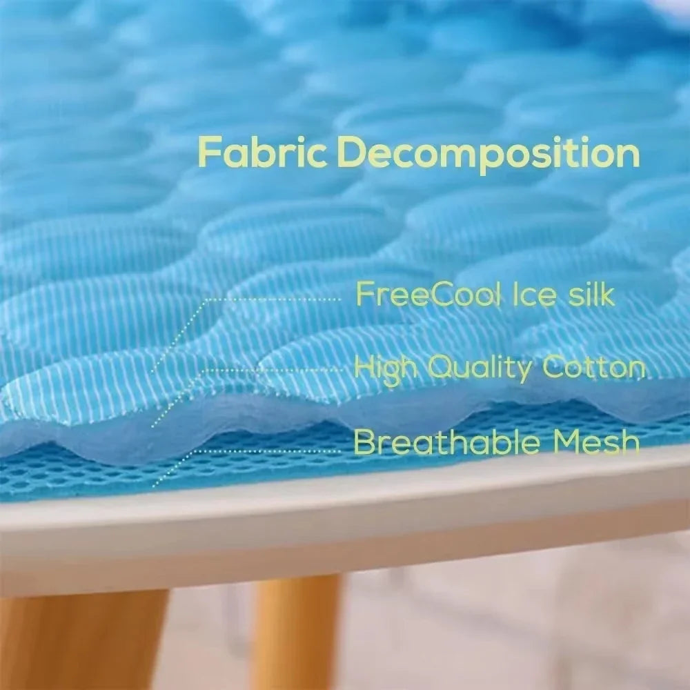 Dog Cooling Mat Summer Pet Breathable - MyPetDollar.com