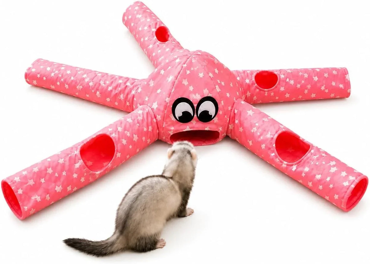 Octopus‑Shaped Small Animal Tunnel Hideout - MyPetDollar.com