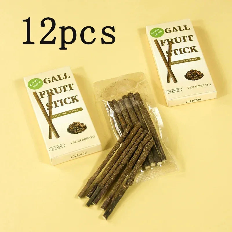 6pcs Natural Matatabi Cat Stick Mint Caught - MyPetDollar.com