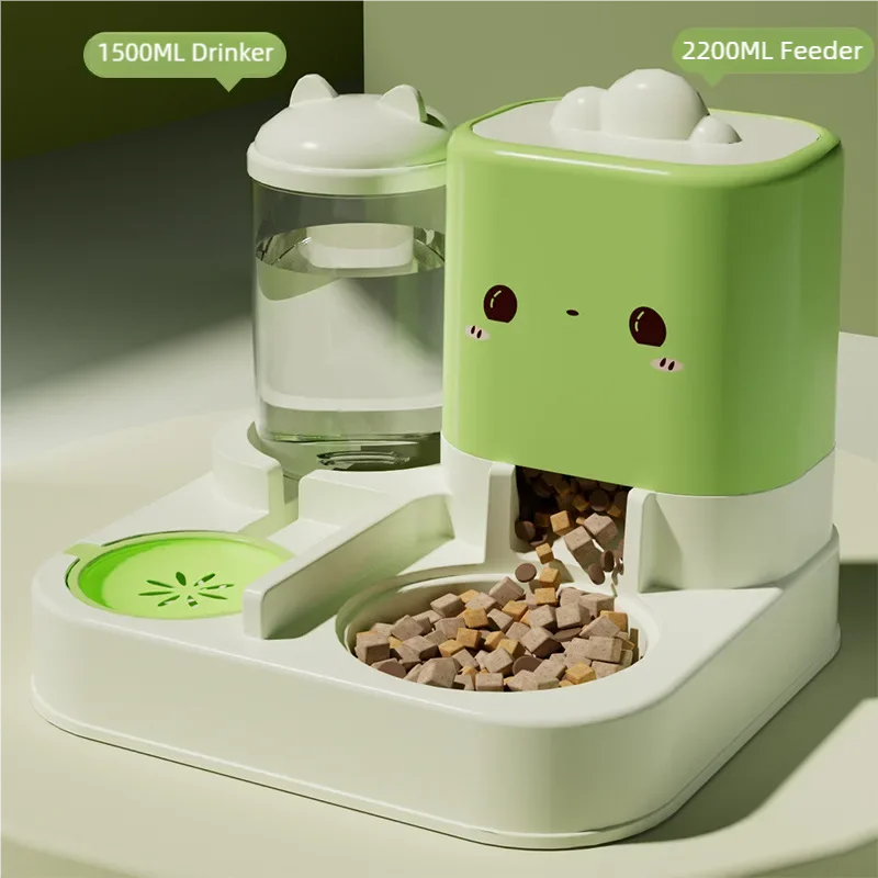 Cat Automatic Feeder Cute Smiling Feeding - MyPetDollar.com