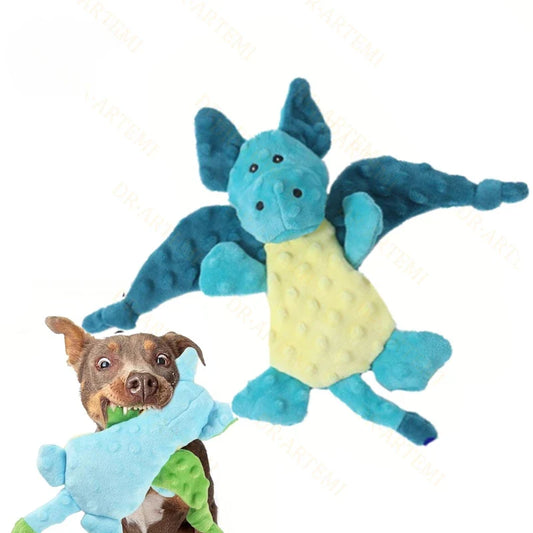 Plush Velvet Toy for Dogs Squeaky Toy Bite - MyPetDollar.com
