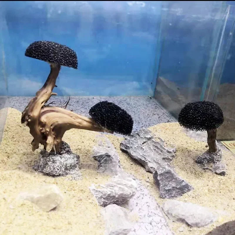 Fish Tank Plant Moss Tree Landscaping - MyPetDollar.com