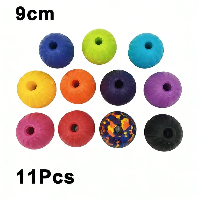 EVA Colorful Hollow Training Ball Dog Play Puppy Plaything