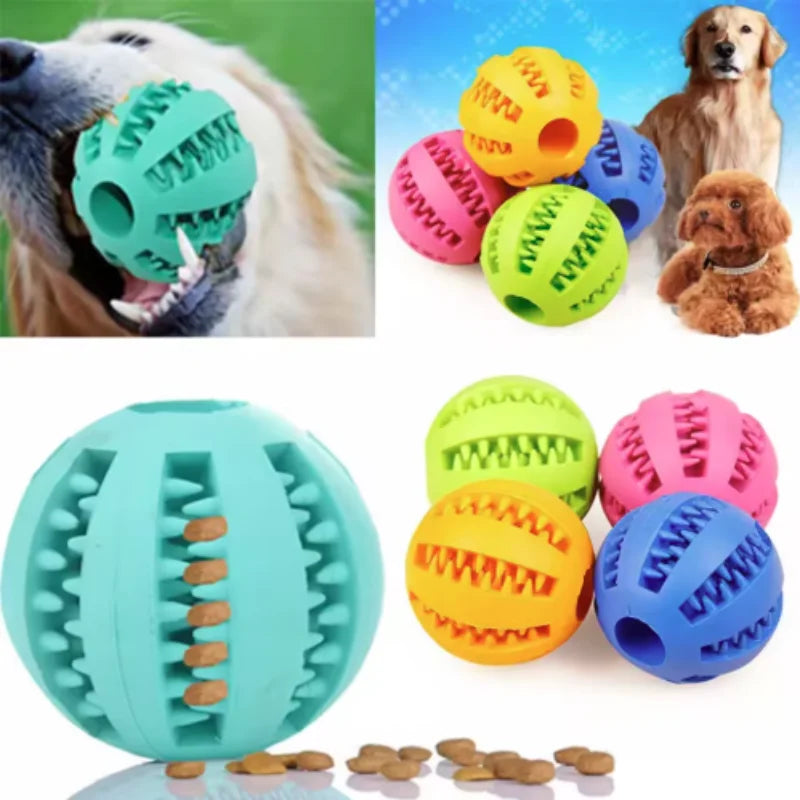 Interactive Silicone Rubber Ball for Dogs - MyPetDollar.com