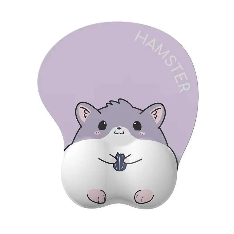 Kawaii Animals Style Girl Ergonomics Mouse - MyPetDollar.com
