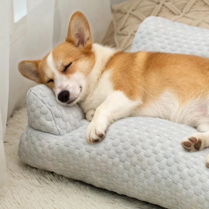 Pet Ice Silk Sofa Bed for Small Medium Large - MyPetDollar.com