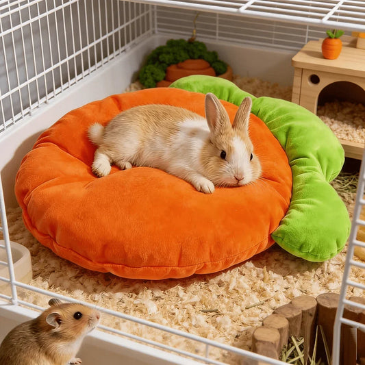 1PC Warm Carrot Shaped Rabbit Mat Soft - MyPetDollar.com