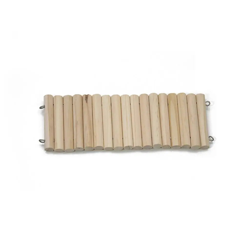 Bendable Hamster Climbing Ladder Wooden - MyPetDollar.com
