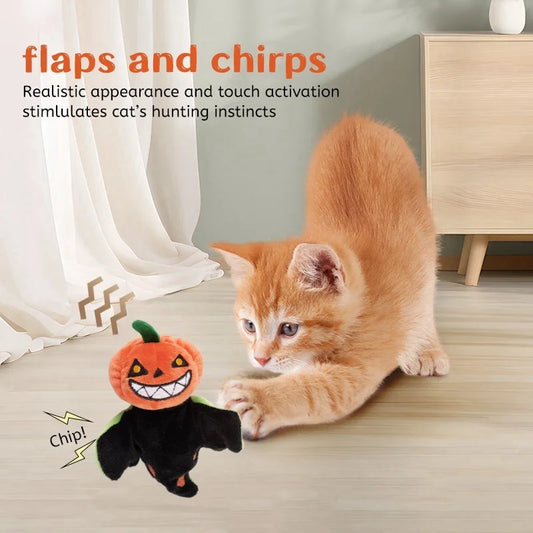 Halloween Simulated Cat Toy Interactive Toys - MyPetDollar.com