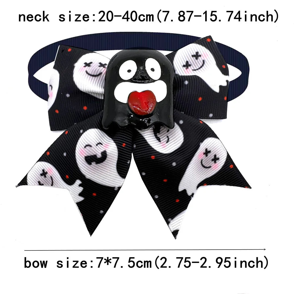 50/100pcs Halloween Dog Bow Ties Neckties - MyPetDollar.com