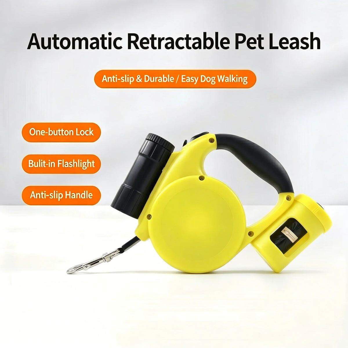 Durable Pet Leash, Nylon Retractable Dog Lead – Dog Leashes & Leads