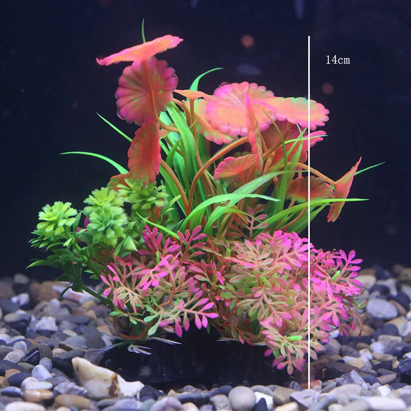 Artificial Water Plant Flower Set Sight of - MyPetDollar.com