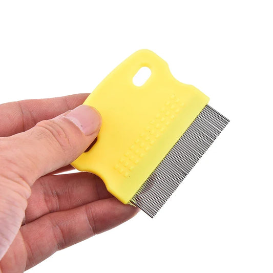 1pc Stainless steel pet dog cat toothed flea - MyPetDollar.com
