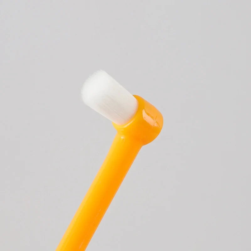 Single‑Bundle Round Head Pet Toothbrush Soft - MyPetDollar.com
