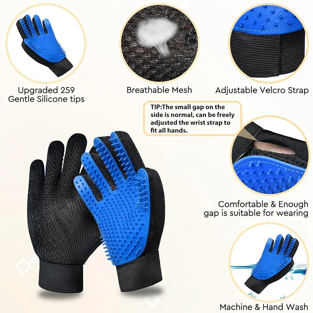 1Pcs Cat Hair Removal Gloves Pet Beauty - MyPetDollar.com