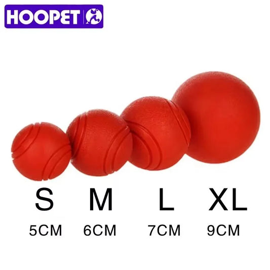 HOOPET Dog Toy Rubber Ball Bite-resistant - MyPetDollar.com