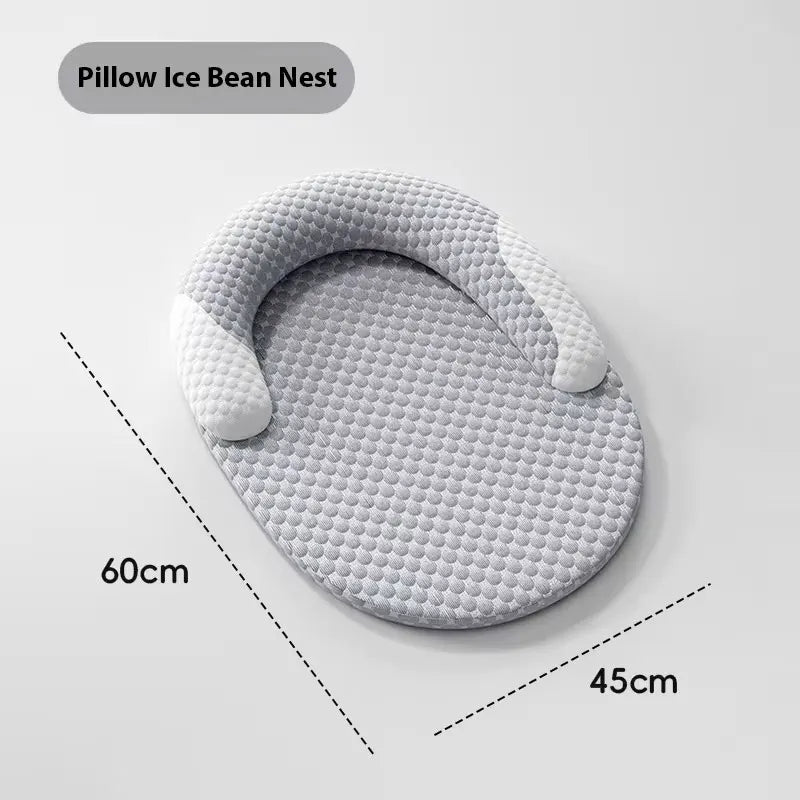 Summer Pet Cooling Pad Removable Washable Dog Bed
