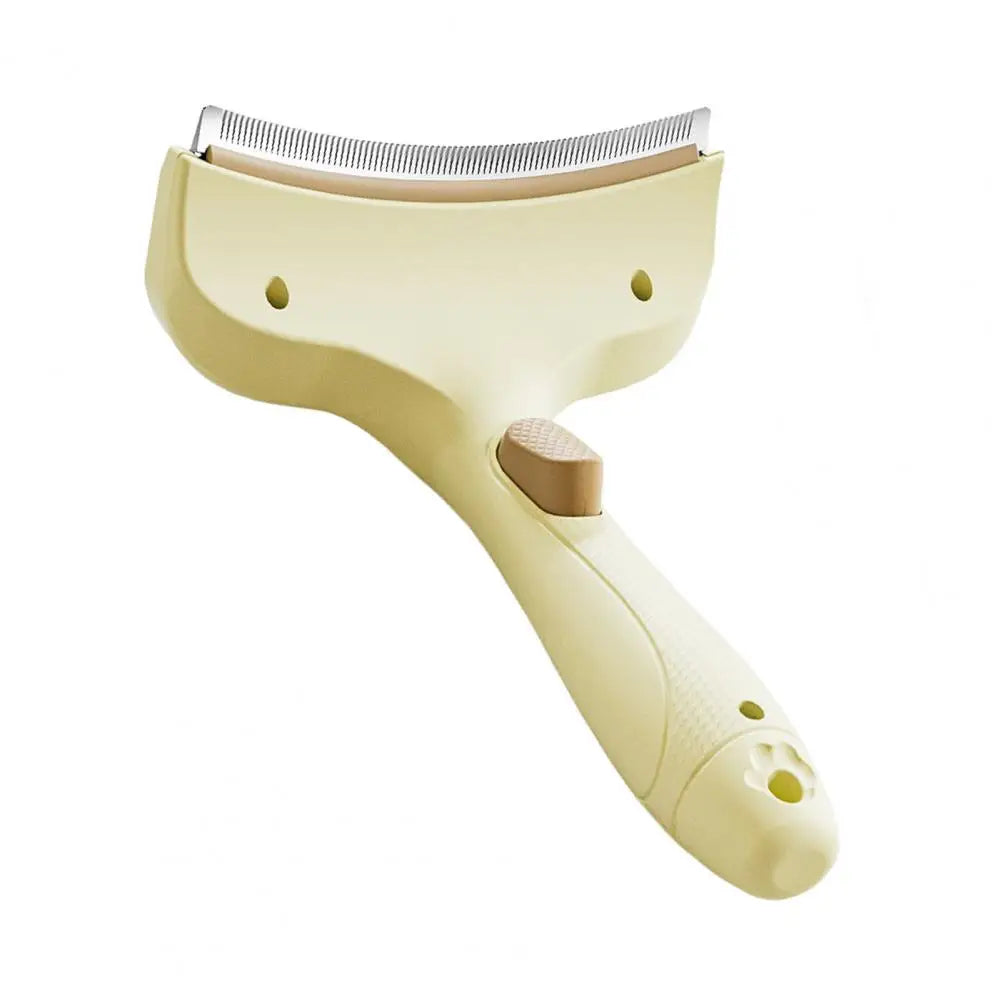 Cat Deshedding Comb Curved Pet Grooming Brush