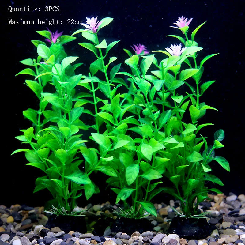 Artificial Water Plant Flower Set Sight of - MyPetDollar.com