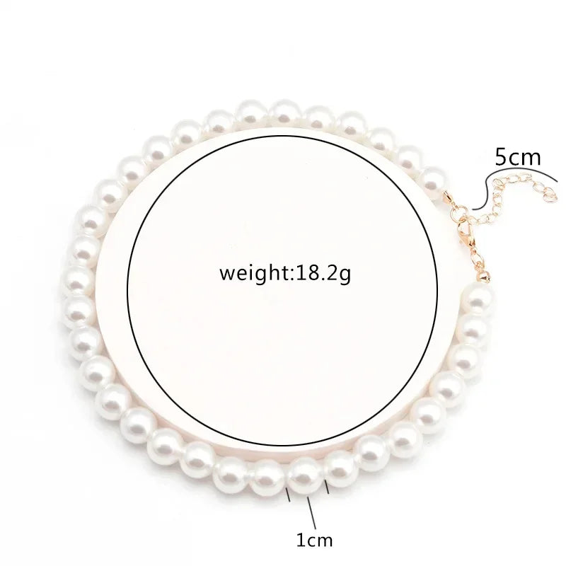 Fashion Adjustable Pearl Pet Collar with - MyPetDollar.com