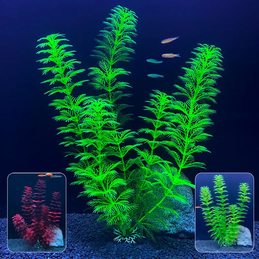 Artificial Aquarium Plants Plastic Water - MyPetDollar.com