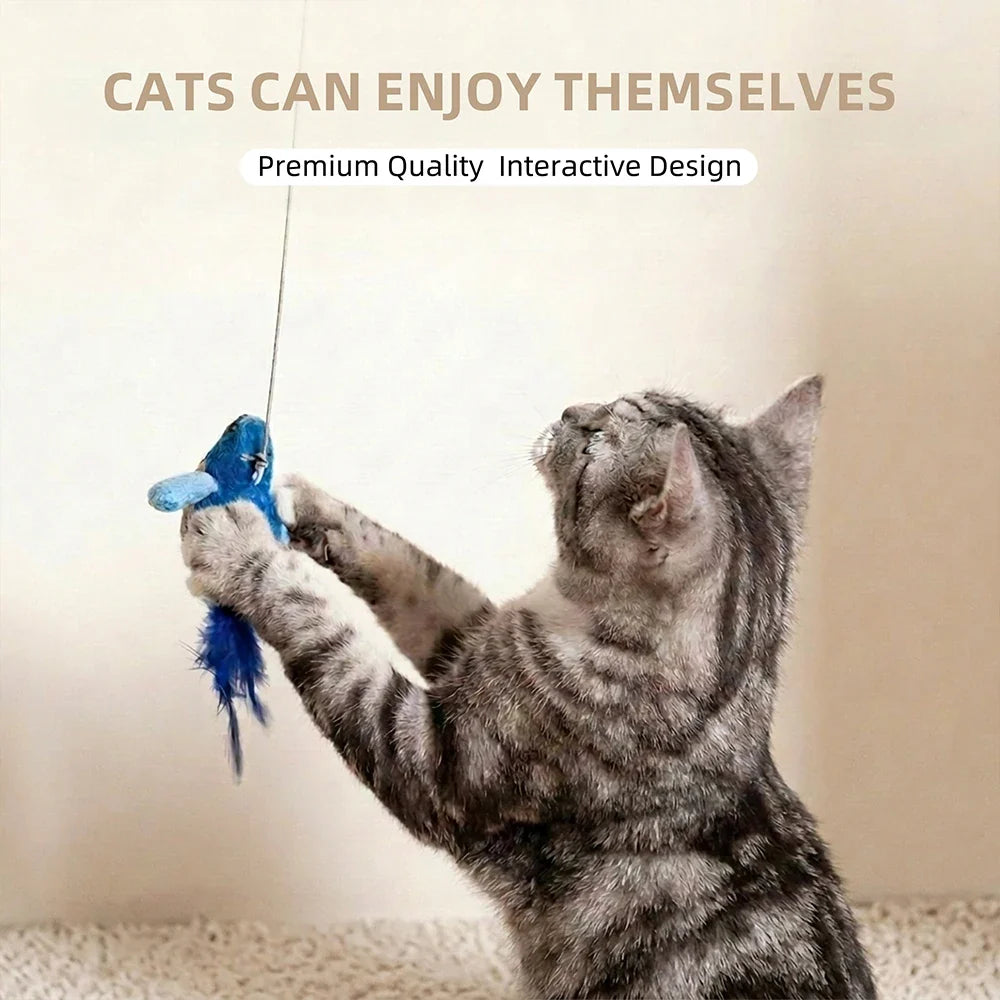 3pcs Indoor Interactive Birds Toy for Cat - MyPetDollar.com