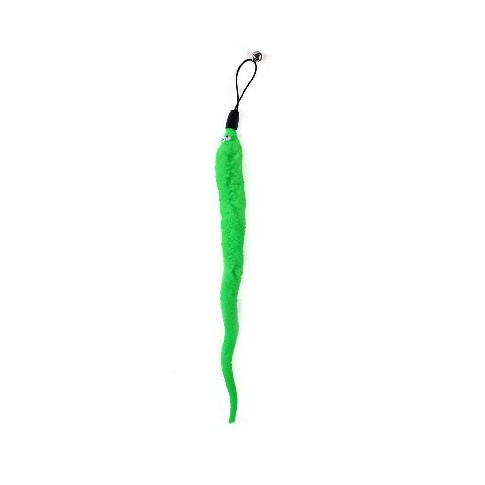 Cat Feather Toy Accessories False Mouse Worm - MyPetDollar.com
