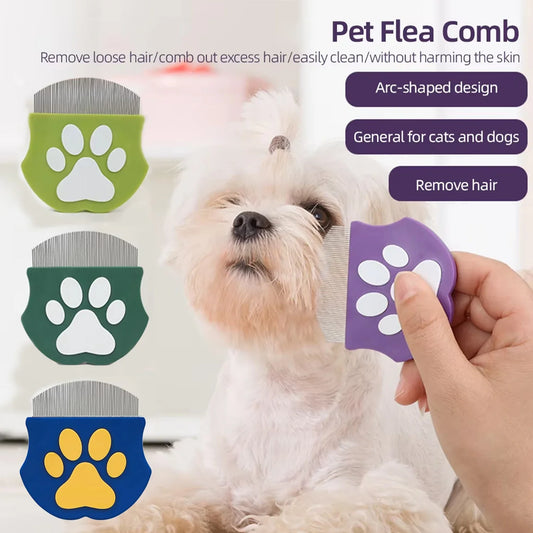 Pet Grooming Comb - Flea Comb for Cats & - MyPetDollar.com