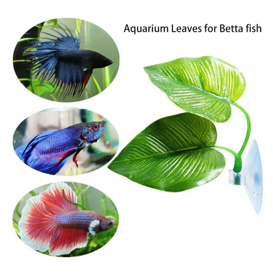 1Pc Artificial Aquarium Leaf Plants - MyPetDollar.com