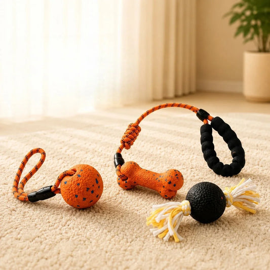 Best-selling ETPU dog toy ball, bone durable - MyPetDollar.com