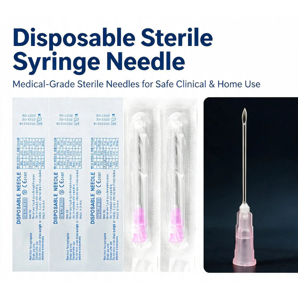 100pcs/box 18G-27G Disposable Sterile - MyPetDollar.com