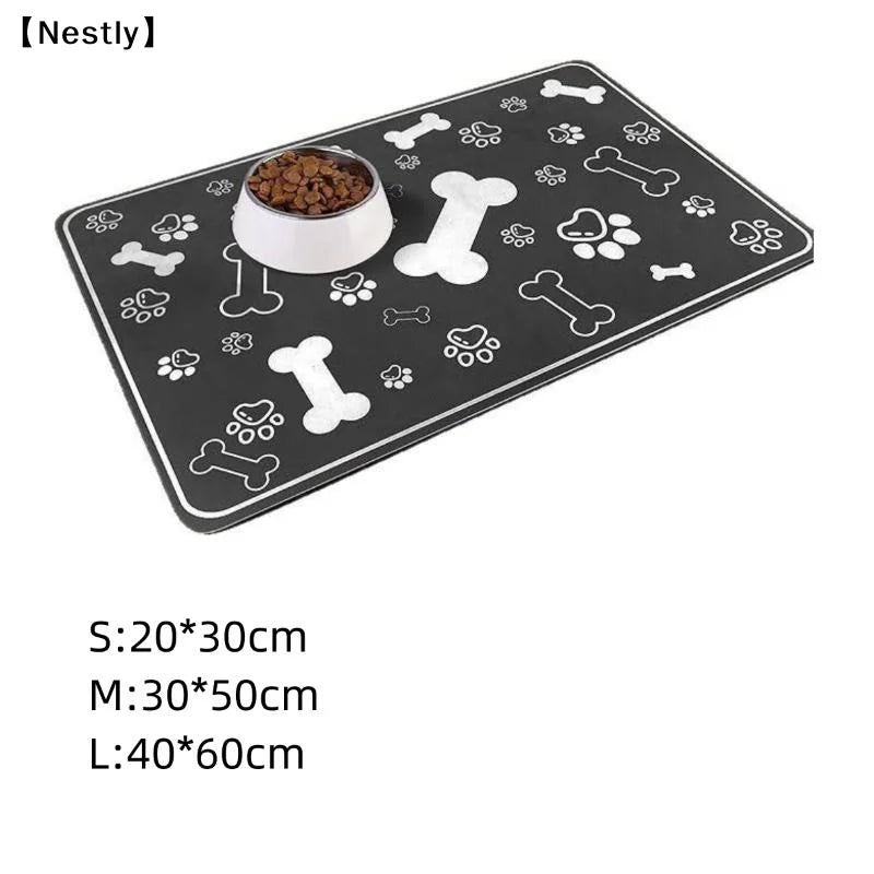 Diatomaceous Mud Absorbent Pet Placemat For - MyPetDollar.com