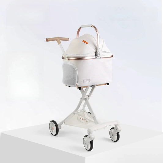 Foldable Detachable Pet Stroller Lightweight - MyPetDollar.com