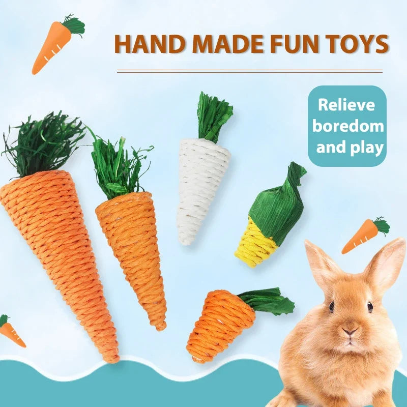 Hamster Rabbit Chew Toy Bite Grind Teeth - MyPetDollar.com