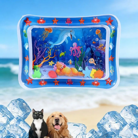 Pet Water Mat Cat Inflatable Play Mat - MyPetDollar.com