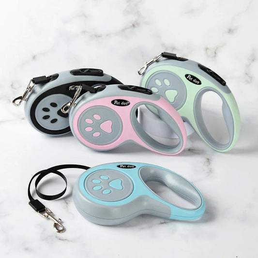 3m 5m Nylon Dog Leash Automatic Retractable - MyPetDollar.com