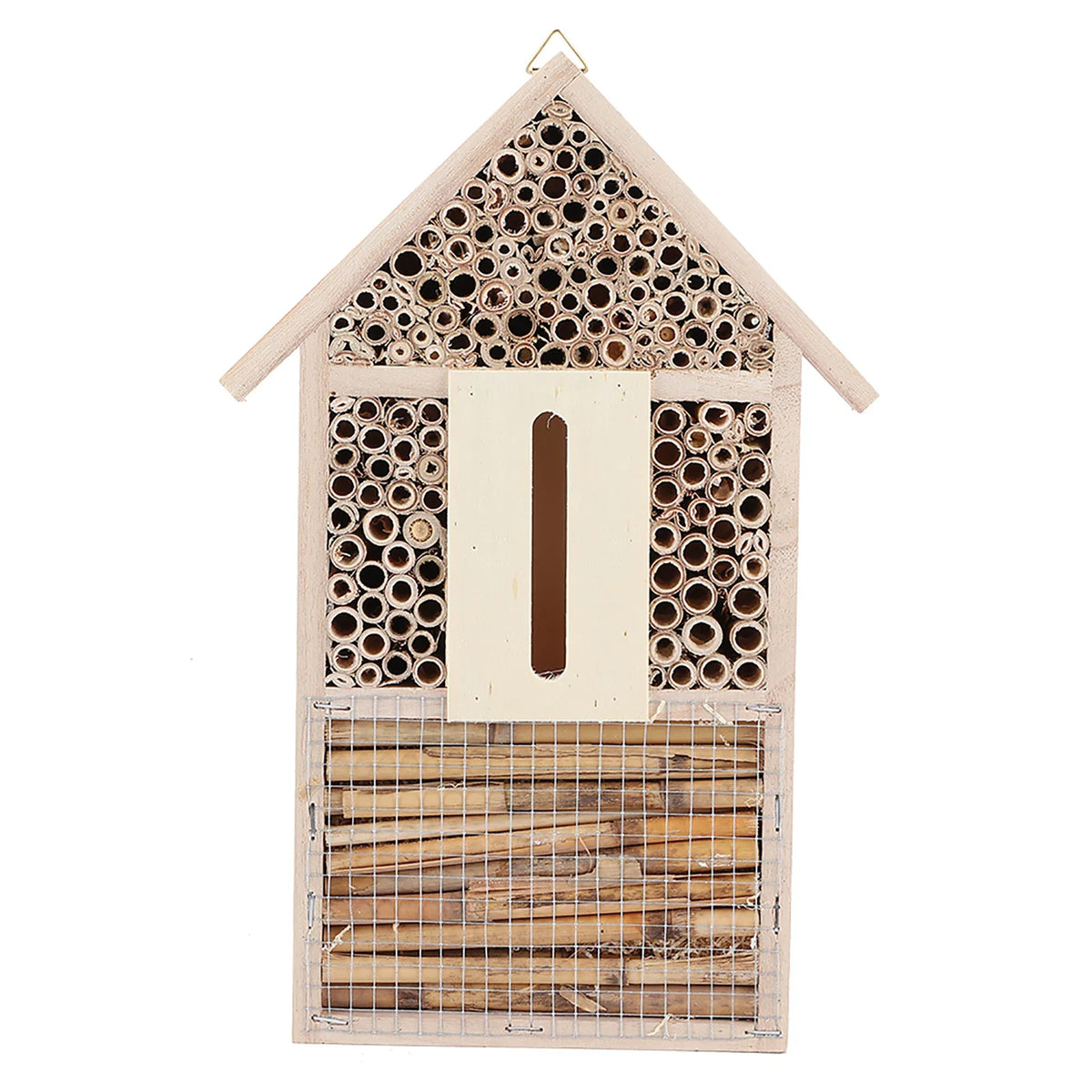 Wooden Insect Bee Home Shelter Garden Nesting Box