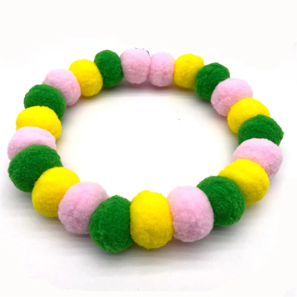 30pcs Pet Dog Rainbow Style Hair Ball - MyPetDollar.com